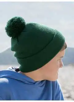 Bonnet Original à Pompon Enfant