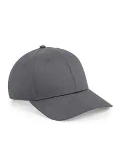 80% polyester 20% coton. Casquette 5 panneaux, visière semi courbée, panneaux frontaux structurés, oillets de ventilation. Fermeture réglable snapback. Étiquette TearAway pour faciliter le changement de marque.