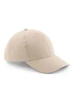 100% Algodón Twill grueso peinado. Gorra 6 paneles, ajustador con la hebilla tri-glide, talla única. Etiqueta extraíble.