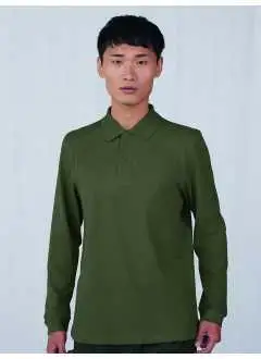 100% cotone Optimium prelavato e filato ad anello. Polo maniche lunghe senza tempo, classica, moderna e facile da indossare, realizzata in tessuto di alta qualità, 2 bottoni tono su tono, polsini a costine 1x1. Il piqué fine ad alta densità offre una sensazione morbida al tatto e un'eccezionale stampabilità. SG620: 90%C.10%V.- MG211: 78%C.10%P.12%Met.
