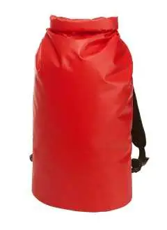 100% tela cerata. Sacca con ampio scomparto principale, salde cuciture e chiusura a rotolo. Dimensioni: 32.5 x 70 x 21.5 cm, capacita': 30 litri, area di stampa: 20 x 52 cm.