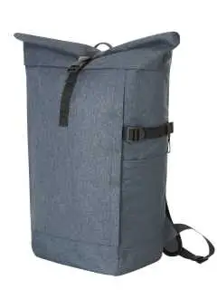 rPET 300d, certificado GRS. Todos los materiales de acuerdo con las últimas especificaciones de la UE y la última lista REACH SVHC. Sin PVC. Mochila de estilo urbano con compartimento principal y hebilla, material exterior de RPET, bolsillo interior acolchado con organizadores en el nterior, bolsillos laterales, bolsillo delantero y trasero con cremallera, correas sistema de transporte acolchado con correa de pecho ajustable en altura. Tamaño: 30 x 47/64 x 16 cm. Capacidad: 32 l.