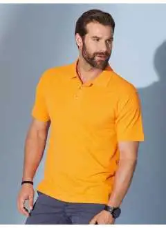 100% cotone. Polo comfort in due spessori per il tempo libero e lo sport, Taglio classico con spacchetti laterali. Colletto polo lavorato a maglia, necktape, Cuciture doppie sulle spalle, sul scollo e sul giro manica. Bottoni in similtartaruga. Tessuto esterno (200 g/m²). Cotone. Manica corta. Colletto polo. Spacchetti laterali, taglie forti da 4XL