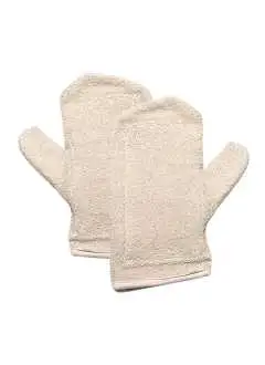 100% coton. Gants pour four Wien, 179 g/pìece, résistants à la chaleur, renforcés, s'enlèvent facilement. 1 paire. Taille unique.