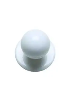Bottoni rimovibile per casacca da chef in pacco da 12 pezzi. Colore bianco. Da abbinare a KKL1 o KKL4.
