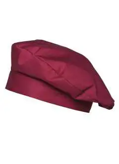 100% cotone. Berretto a Basco Luca, 230 g/m², irrestringibile, non stinge. Fascia elastica sul retro del capo. Lavabile a 95°C. Taglia unca.