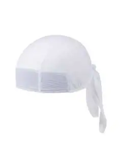 100% poliestere. Bandana Leonardo, traspirante, ad asciugatura rapida, da annodare, banda elastica integrata per vestibilità ottimale, con fascia tergisudore in spugna per un perfetto assorbimento. Lavabile a 40°C, lavaggio delicato. Taglia unica.