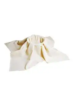 100% viscosa. Panno da Setaccio, 92 g/m², non stinge. 1 pezzo. Lavabile a 60°C. Dimensioni: 80 x 100 cm.