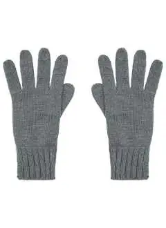 100% poliacrilico. Guanti lavorati a maglia con bordino a coste per uomo e donna Misure S/M, L/XL.