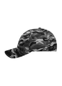 Tissu extérieur 1: 100% polyester, Tissu extérieur 2: 100% coton. Casquette avec panneaux avant laminés, bande de transpiration rembourrée, fermeture ajustable grâce à la fermeture 