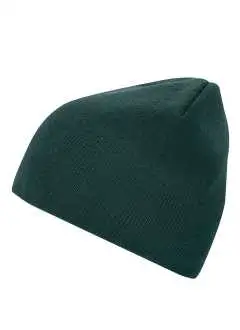 Tessuto esterno: 100% poliacrilico. Berretto lavorato a maglia aderente senza risvolto Doppia maglia, Peso: 45 g.