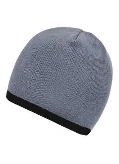 100% poliacrilico. Berretto in doppia maglia.