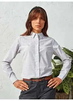 'Maxton' Check - Women's Long Sleeve Shirt
