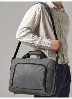 100% combinazione poliestere 600D/1680D. Borsa porta PC portatile fino a 17