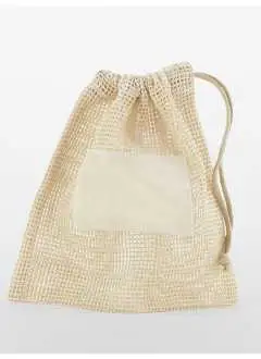 100% coton biologique. Sac en coton biologique certifié GOTS -CU811033, fermeture avec cordons, avec panneau frontal en coton pour simplifier la décoration. Convient pour une utilisation alimentaire. Étiquette amovible. Dimensions: XS: 17x17cm, cap. 0,2lt. - S: 23x23cm, cap. 0,4lt. - M: 32x32cm, cap. 0,9lt. - 44x38cm, cap. 1,4lt.