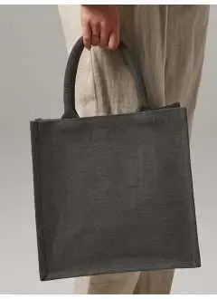 Jute Midi Tote
