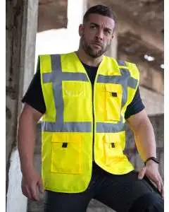 Padded Comf . Exec. Safety Vest "Wismar"