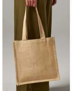 Sac shopping compact en Jute