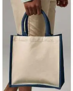 Printers Midi Jute Tote