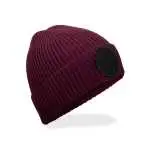 burgundy/black