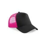 black/fuchsia