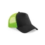 black/lime green