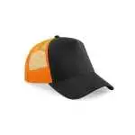 black/orange