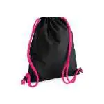 black/fuchsia