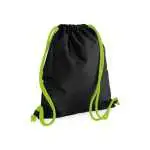 black/lime green