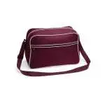 burgundy/sand