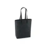 charcoal melange/black
