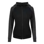 black/black slate melange