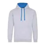 heather grey/sapphire blue
