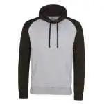 heather grey/jet black
