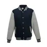 oxford navy/heather grey
