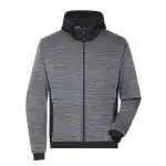 carbon-melange/black