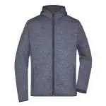 denim-melange/black