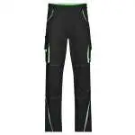 black/lime-green