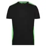 black/lime-green