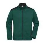dark-green-melange/black