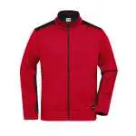 red-melange/black
