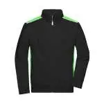 black/lime-green