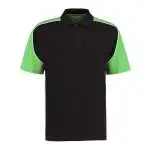 black/lime