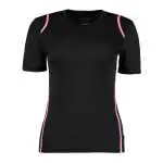 black/fluorescent pink