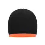 black/orange