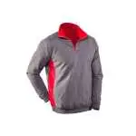 dark grey/red
