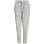 heather grey/white stars