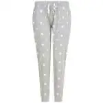heather grey/white stars