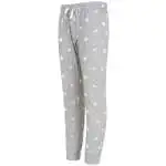 heather grey/white stars