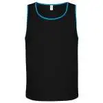 black/turquoise
